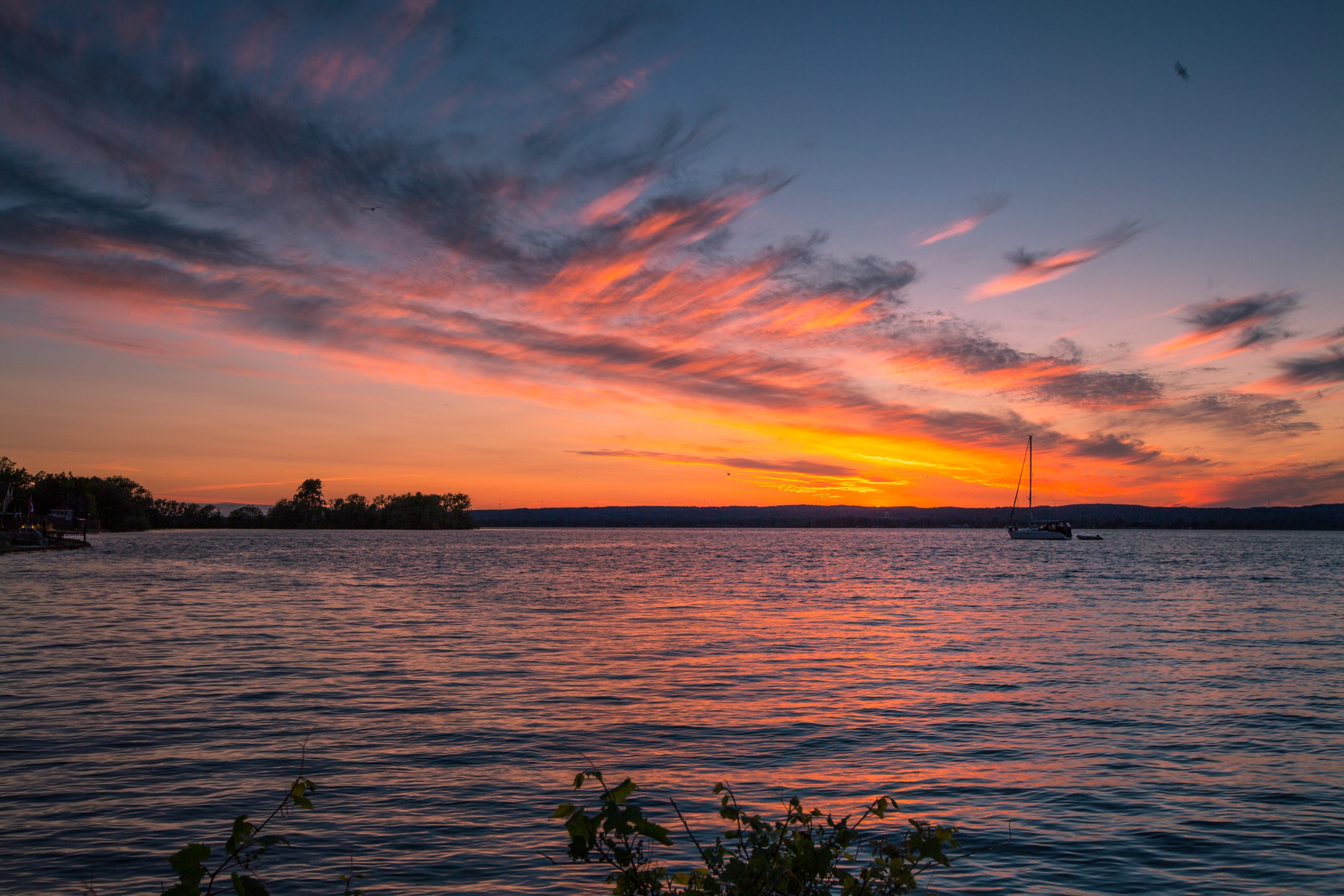 Sunset,At,Presqu’ile,Provincial,Park,Ontario,Canada